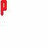 Red pixelated symbols on white background: a vertical 'p', two 'e's, an 'o', and a heart shape. Some elements appear to shift position across frames.