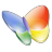 Msn Butterfly Office Animal / Msn Buddy / 128px / Icon Gallery