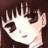 A 48x48 pixel animated buddy icon featuring a stylized anime character with brown hair and closed eyes on the left, paired with "Anime IM" text in white pixelated font on black background on the right.