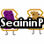Animated pixel art of two toast-shaped characters with purple and brown fill, standing side-by-side on a white background.