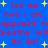 Blue background with red pixelated text repeating 'Tell me how i am supposed to breathe without No Air!' and yellow star shapes scattered throughout.