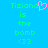 Pixelated green text on bright blue background reads "Tiziana is the bomb <33" with a pink heart symbol replacing the 'i' in Tiziana.