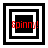 Four of a black-and-white animated icon with red text 'Spinnny!' overlaid on concentric square patterns