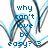Pixelated blue text reads 'why can't love be easy?' over a white background with abstract blue and gray line shapes.