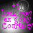 #21 back rowez (only Comedy) in bright pink text on a grayscale gradient background with subtle pixelation.