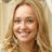 A smiling woman with long blonde hair appears in four -aligned with varying brightness and contrast