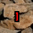 A static image with a stone-textured background displaying four distinct text elements in different colors and styles.