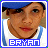 A 6-frame animated contact sheet showing a child wearing a blue cap and white shirt with light blue straps, each frame displaying slightly different facial expressions and eye positions.