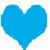 Three heart-shaped icons in blue, yellow, and pink arranged in a with white background
