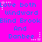 A static image with a bright pink background displays repeated blue text phrases and small white star icons