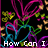 Animated icon with colorful heart outlines and text reading "How Can I Live Without" at top, transitioning to "Jake" at bottom.