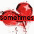 Red heart-shaped balloons with black outlines float against a white background, displaying text that changes across frames.