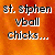 Static image with orange gradient background displaying multiple lines of white pixelated text in various fonts and sizes.