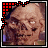 pixelated images showing a character's face with red checkered borders and text reading 'Tales from the Crypt' in varying color states