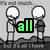 Six display pixelated text and backgrounds: two stick figures, colorful circles, hearts, and exclamation marks