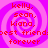 Four identical pink spiral backgrounds with red text reading 'kelly, sean, kiara, best friends forever' in a