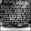 Black-and-white text-based animation with pink highlighted words cycling through 'i'm', 'in', 'love', 'with', and 'you' over a background of repeated phrases.