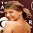 Four distinct poses of a woman with light brown hair in various outfits and backgrounds, displayed as a