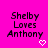 Pixelated text on bright pink background with two white heart symbols, each showing a different animation state.
