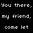 Black background with pixelated white text and a grayscale image of a person with dark hair and hand near face.