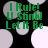 Green text reading "I Rule! U Stink! Let It Be" over a black background with gray and white circles, static image.