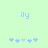 Light green background with blue text 'ily' above two of blue and light blue puzzle pieces, one shifting left to right