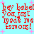 Red pixelated text on light blue background with pink starbursts, repeated four times in a