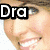 four pixelated images showing a woman's face with overlaid text fragments, each in different poses and expressions