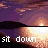 Pixelated image with text overlay on a purple and orange background showing candlelight.