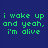 Two side-by-side pixelated text display identical phrases with contrasting color schemes