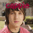 A person with brown hair wearing a pink shirt, with red text 'cappie' above their head on the left frame and a red heart symbol on the right frame.