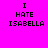Four identical pixelated text arranged in a on alternating pink and magenta backgrounds