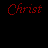 Pixelated text and abstract shapes on black background with gray rectangle, featuring red 'Christ', purple 'Tornique', white 'SUICIDE' in blocky font.