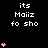 Pixelated text and pink heart icons on black background with gray corner, animated hearts changing in quantity across frames.