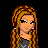 Pixel art contact sheet showing three distinct character frames with pink text overlay on black background, featuring a girl with braided hair, torso in gray shirt and blue jeans, and legs in white sneakers.