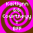 Four identical pixelated icons arranged in a , each featuring pink and brown spiral patterns with overlaid text