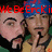Two pixelated faces with red text above reading 'We Be Ecki' on a blue and black background.