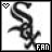 Black and white animated icon featuring stylized 'SOX' text with a heart symbol above, cycling through four distinct blur states from sharp to heavily blurred.