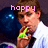 A pixelated image of a person holding a green object near their mouth, with pink text reading 'happy birthday jessica!!' overlaid in three separate sections.