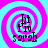 A static image with a cyan background and pink spiral patterns, featuring black text elements including "Ii" and "sgrab" in pixelated font.