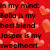 Red background with scattered orange hearts and black text listing relationships to Bella, Jasper, Edward, Emmett, and a dog.