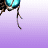 Animated contact sheet showing a fly's head and wings in multiple frames with text "BUZZ" and "RACING STRIPES" on a purple background.