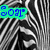 Zebra-striped background with four text overlays: 'Soar' top-left, 'High' top-right, 'Loves' center, and 'Zebras' bottom-center.