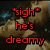 A four- of pixelated images with red text overlays expressing longing for romantic luck