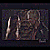 Animated sequence of a metallic humanoid figure in dynamic poses against dark background, showing motion from bent stance to extended limbs.