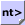 Pixelated icon with light purple background, dark gray border, and black text 'mt>' in monospace font with pixelated edges.