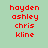 Static image with red pixelated text on a light green background, featuring multiple name entries and partial phrases.