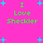Bright pink background with cyan starbursts and green text reading "I Love Sheckler" in two identical vertical
