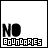 25 identical pixelated icons with 'NO' text above 'Bounbaries' in black and pink, each featuring a small pink symbol in the top-right corner