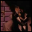 A 48x48 pixel animated contact sheet showing two frames of a Cowboy Bebop-themed AIM buddy icon featuring Spike Spiegel in a tight wall pose with partial brick background and 'Anime IM' text overlay.